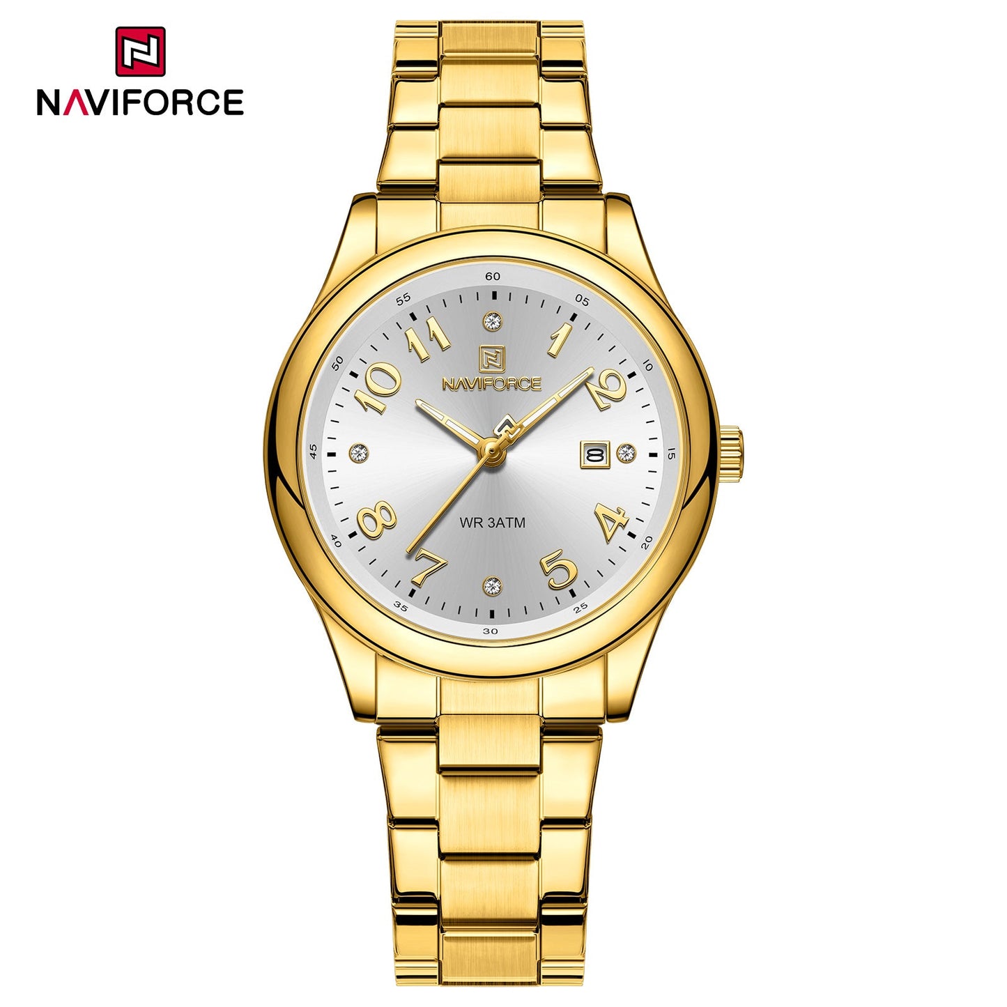 Naviforce Acero Calendario Ref NF5059