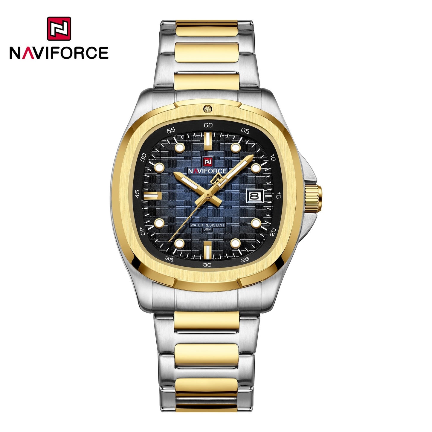 Naviforce Acero Calendario Ref NF9240