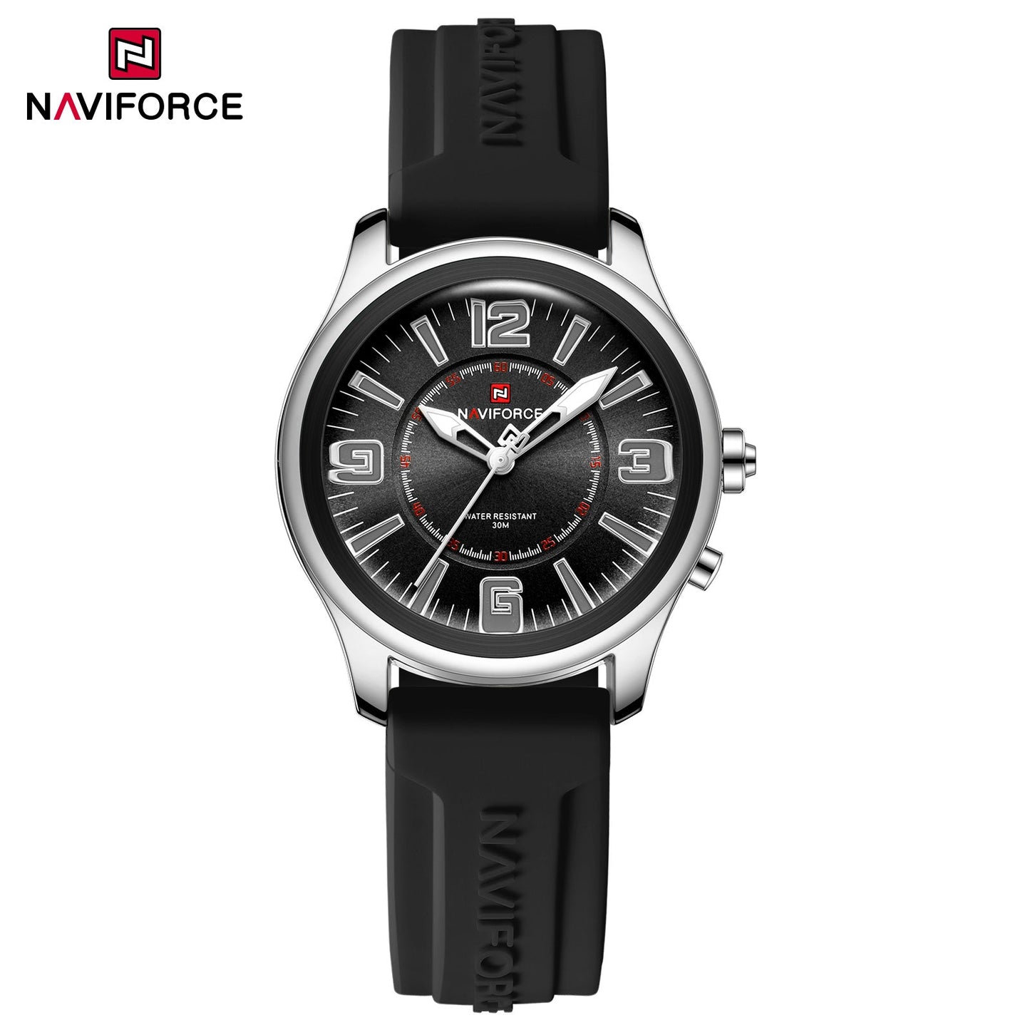 Naviforce Análogo Silicona Ref NF9256G