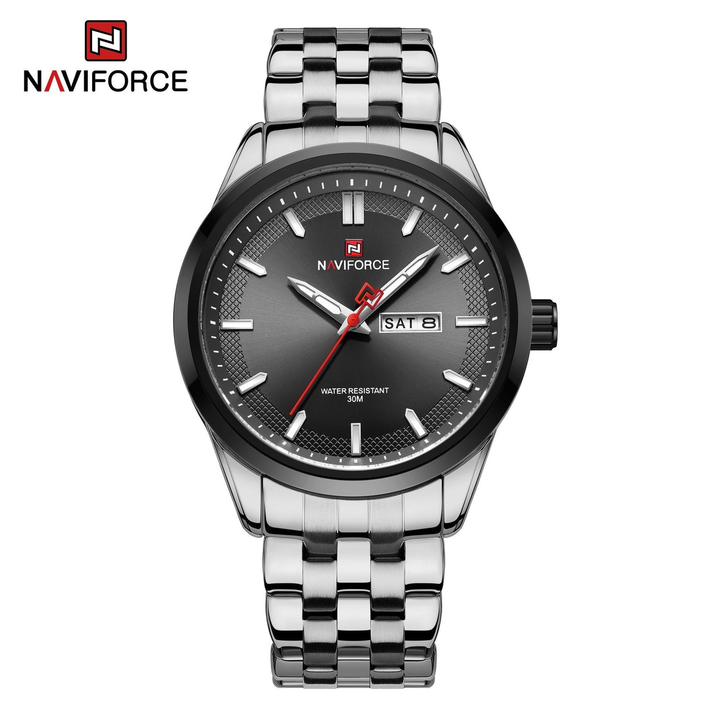 Naviforce Acero Calendario Ref NF9203