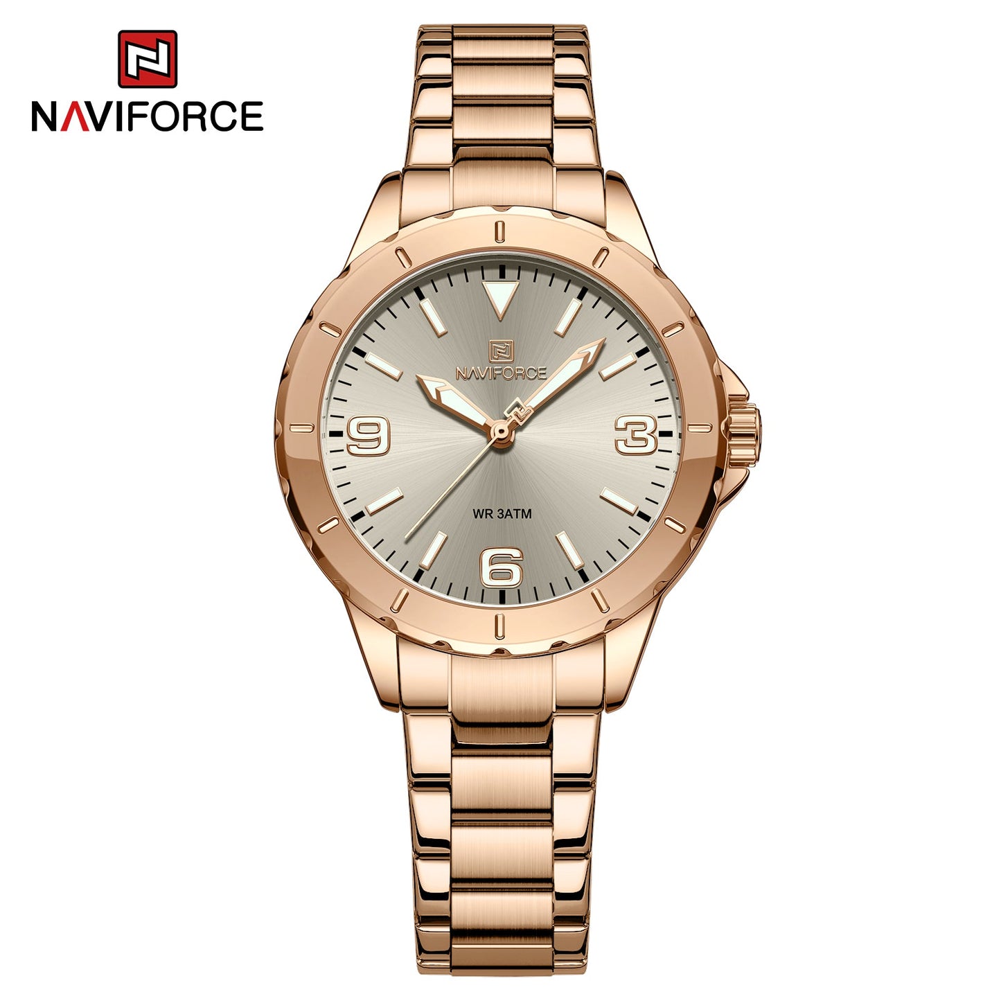 Naviforce Dama Acero Análogo Ref NF5022