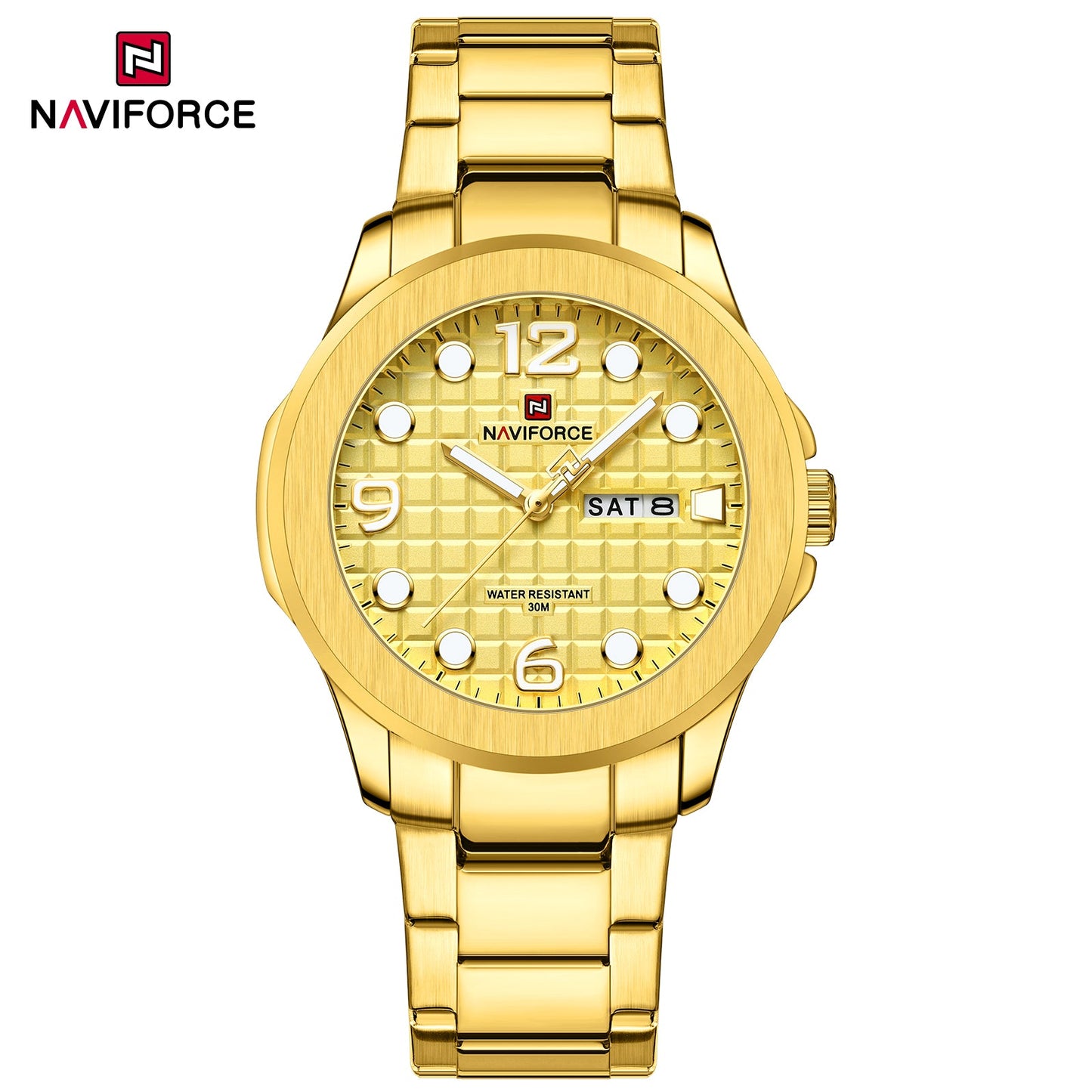 Naviforce Acero Calendario Ref NF9244