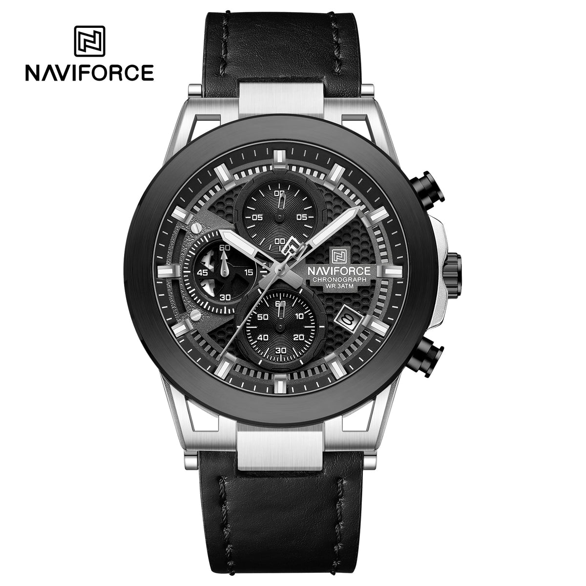 Naviforce Cuero Cronografo Ref NF8073