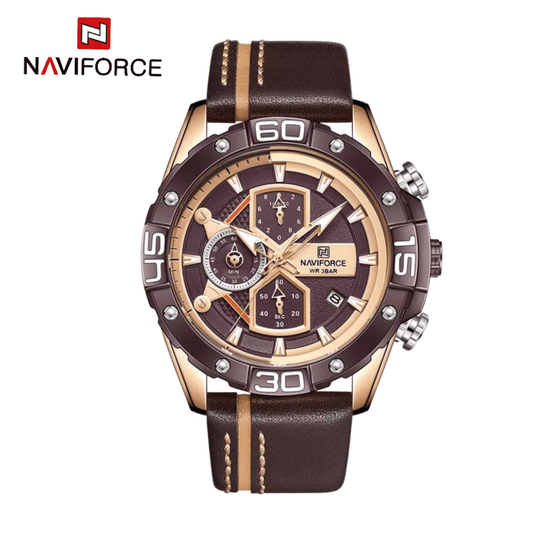 Naviforce Acero Cronógrafos Funcionales Ref NF8018M