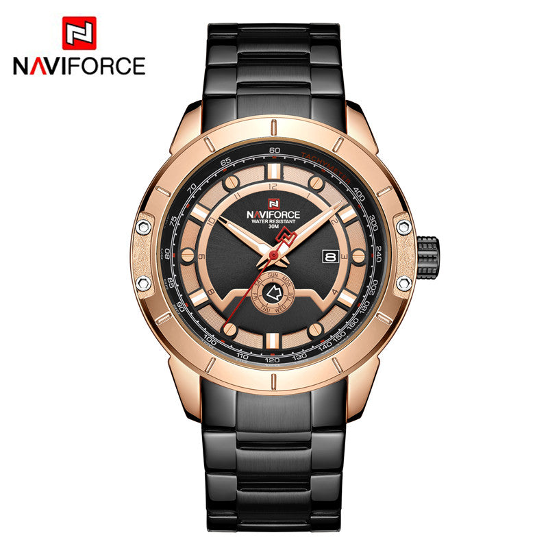 Naviforce Acero Calendario Ref NF9166M