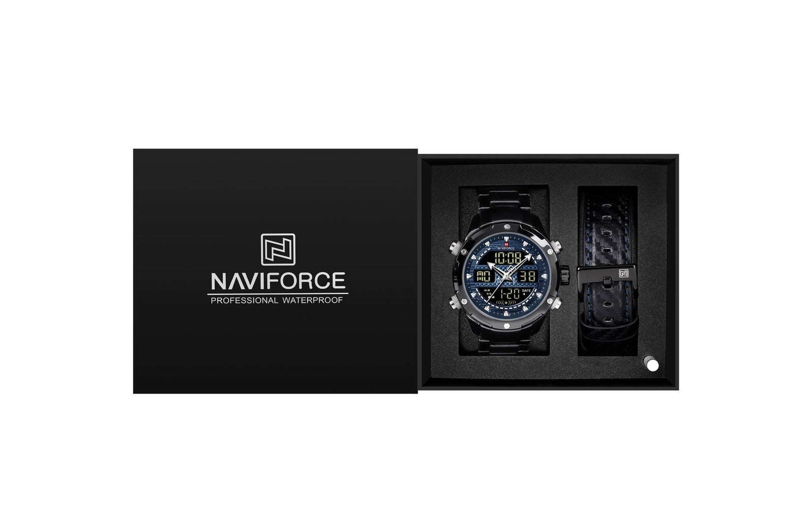 Naviforce Doble Pulso Doble Hora Ref NF9194