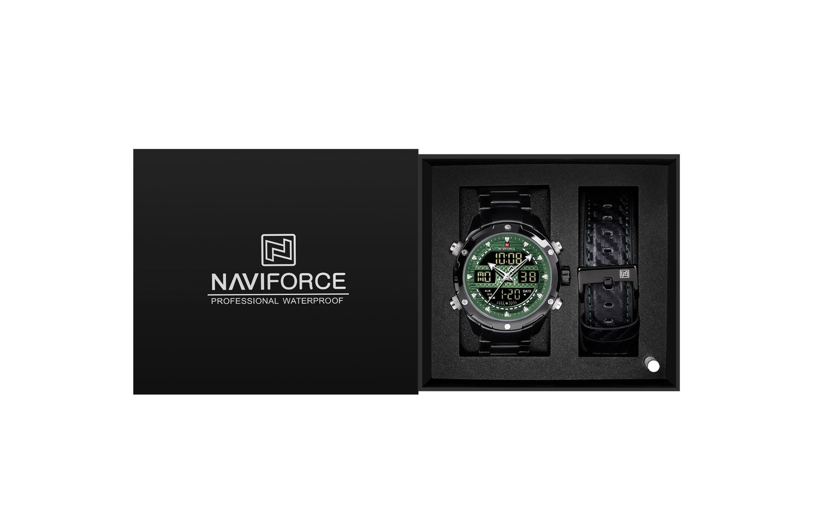 Naviforce Doble Pulso Doble Hora Ref NF9194