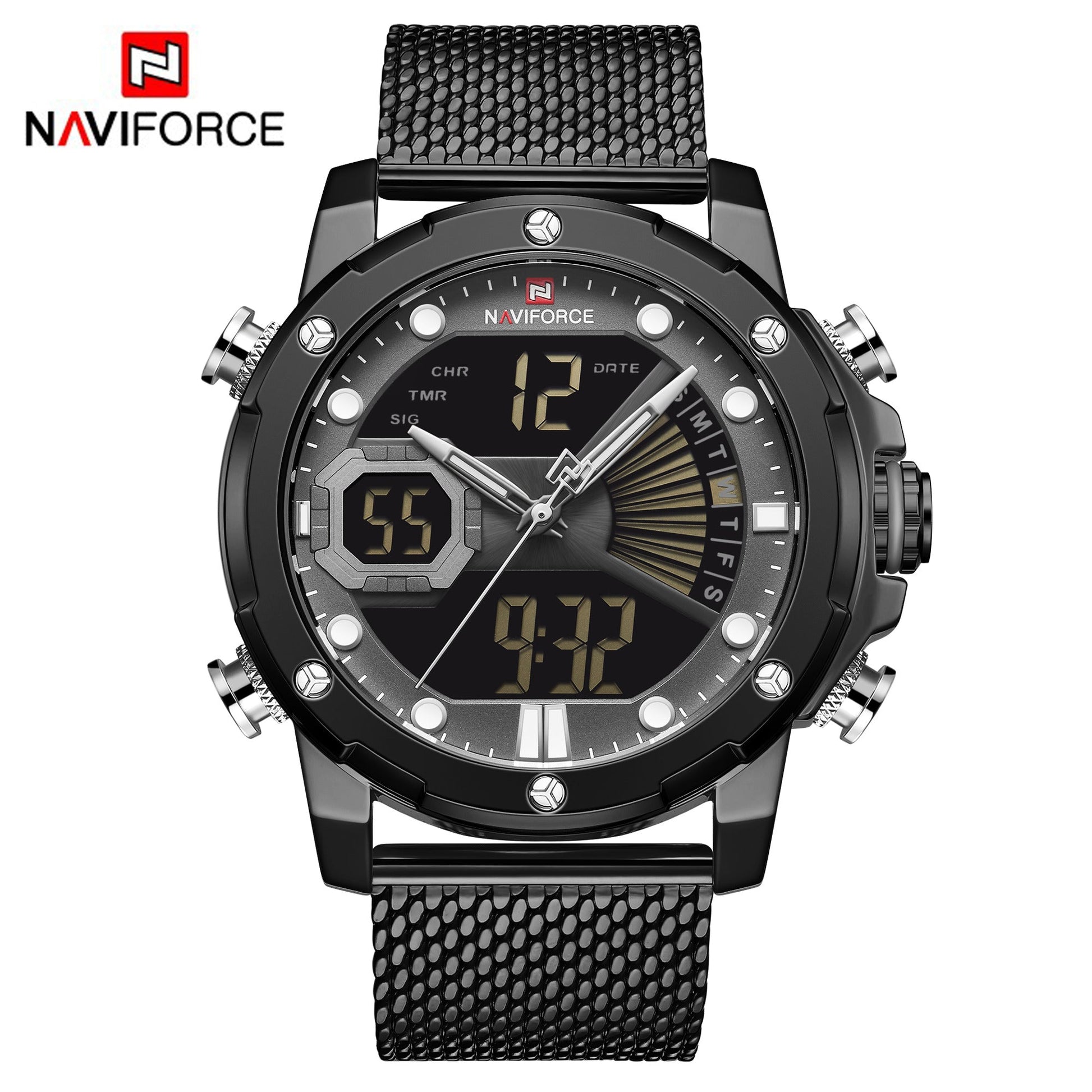 Naviforce Acero Doble Hora Ref NF9172S