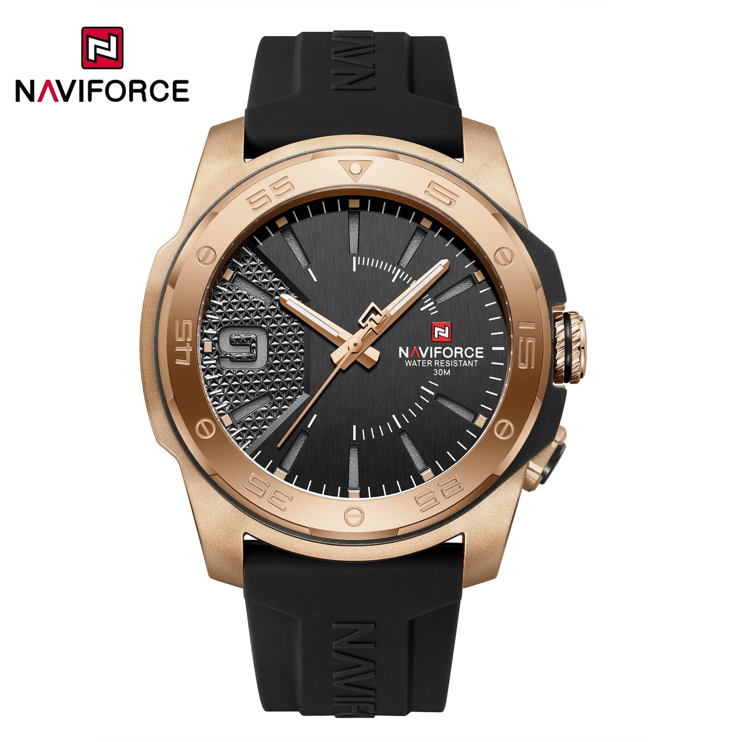 Naviforce Análogo Silicona Ref NF7112