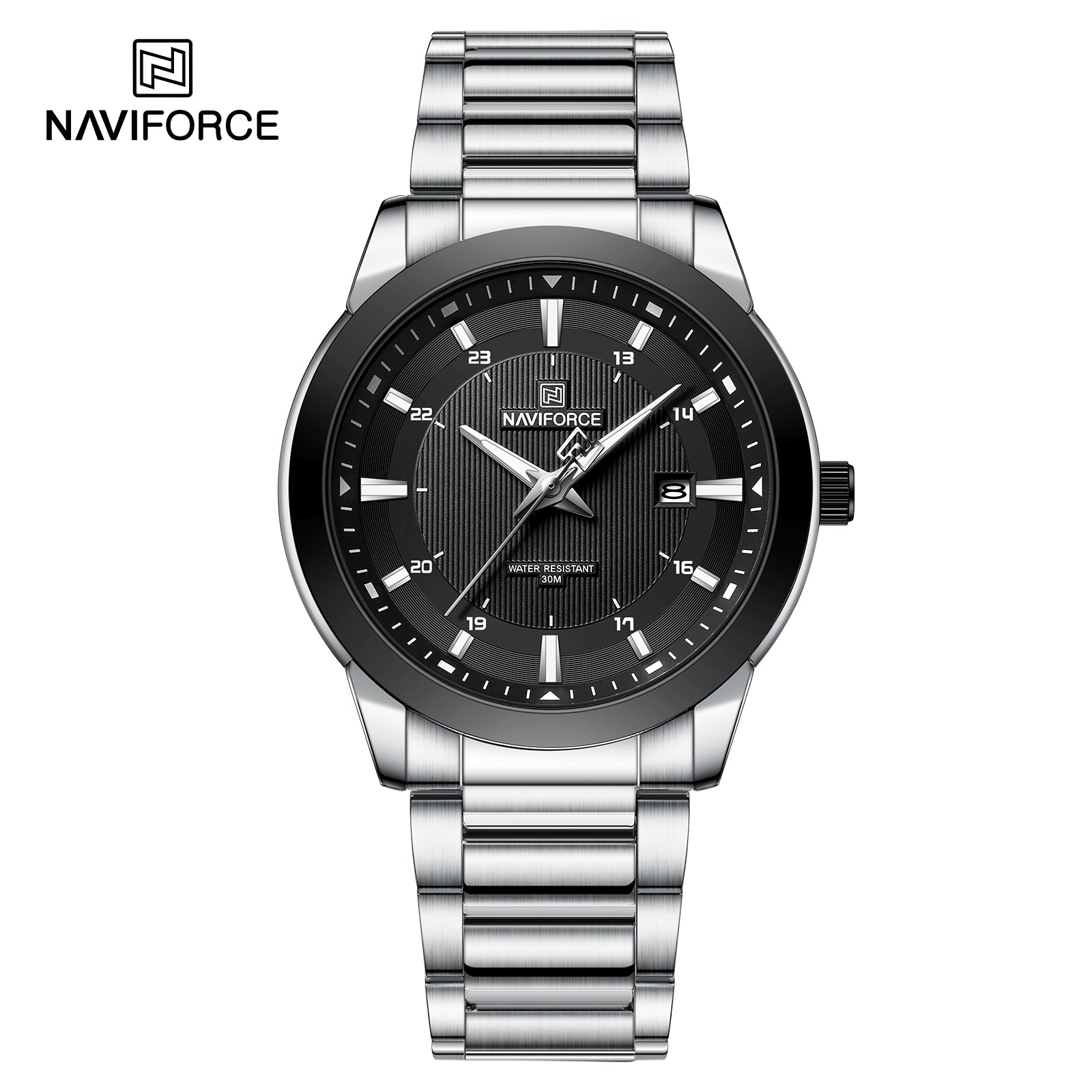 Naviforce Acero Calendario Ref NF8029