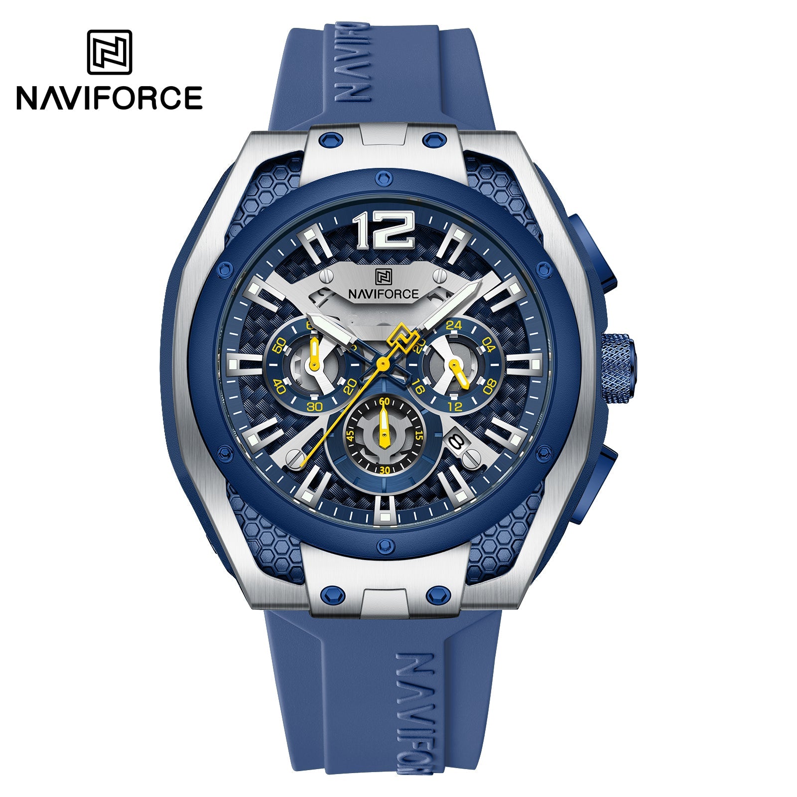 Naviforce Goma Cronógrafo Ref NF8063