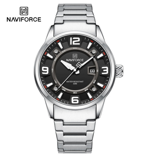 Naviforce Acero Calendario Ref NF8044