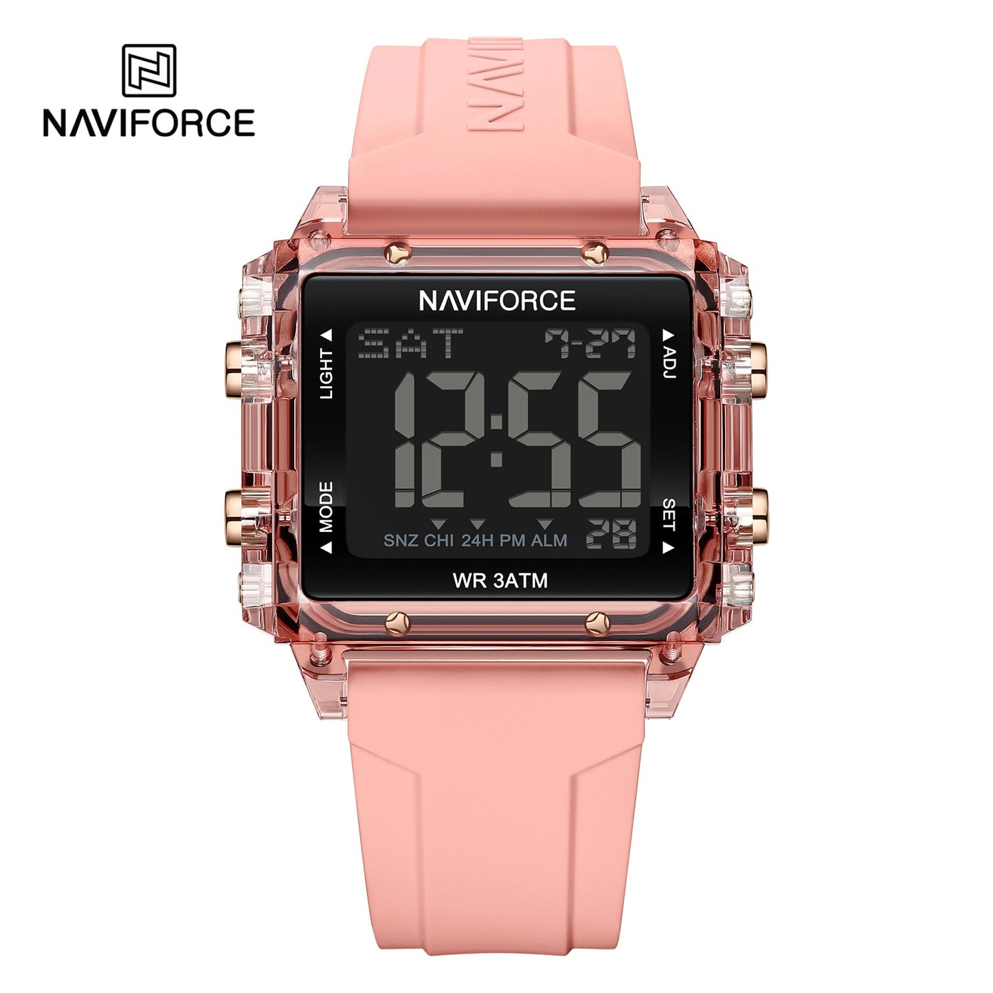 Naviforce Silicona Digital Dama Ref NF7101 – Zeit Relojes