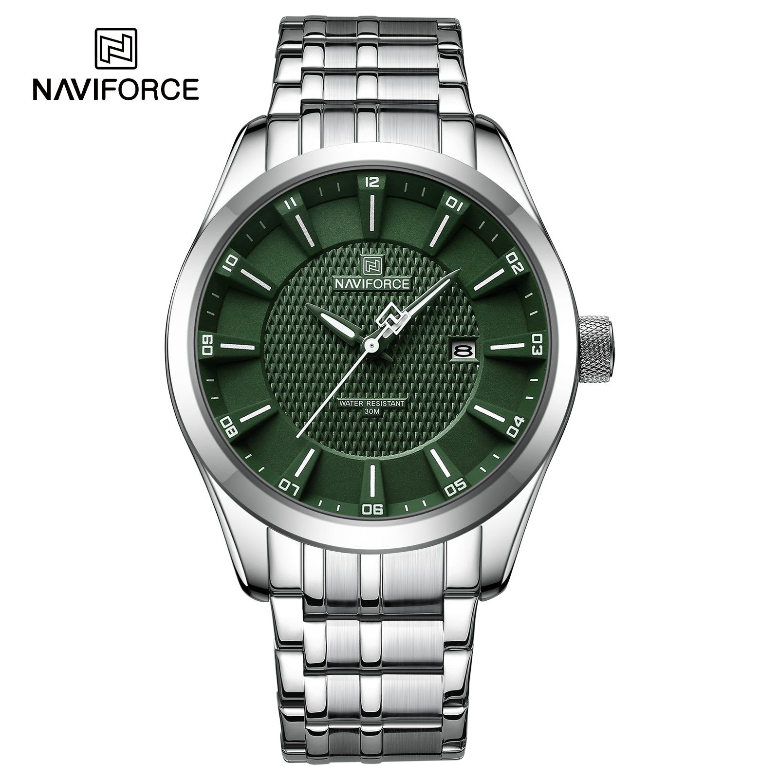 Naviforce Acero Calendario Ref NF8032