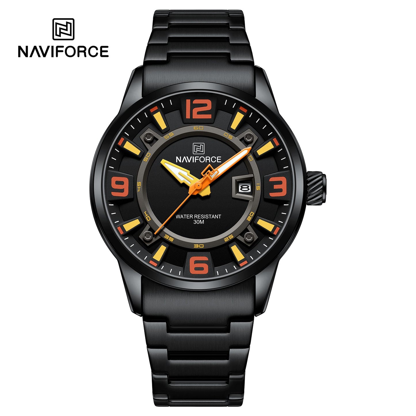 Naviforce Acero Calendario Ref NF8044