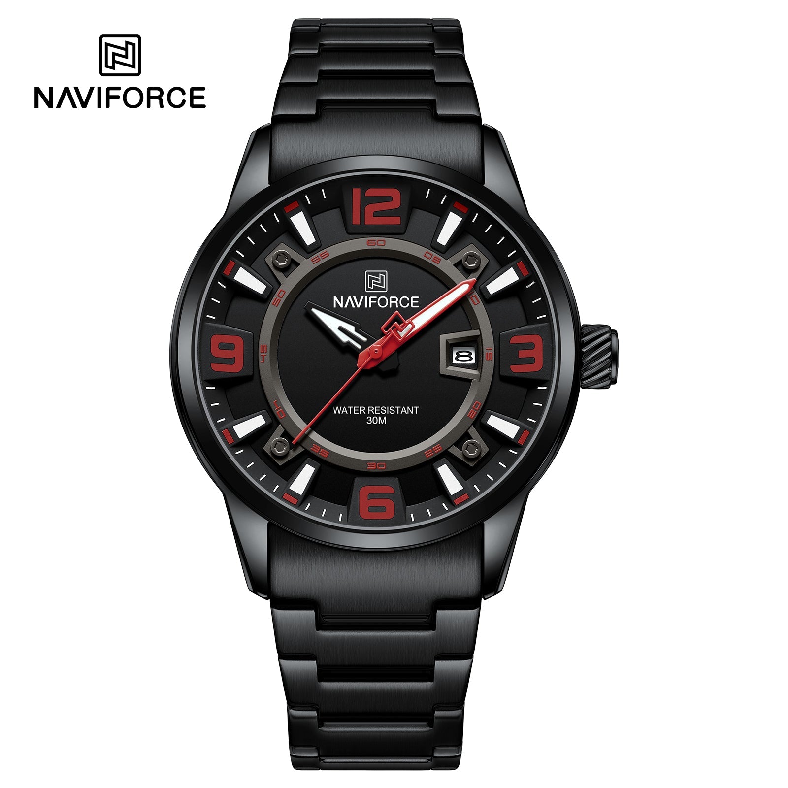 Naviforce Acero Calendario Ref NF8044