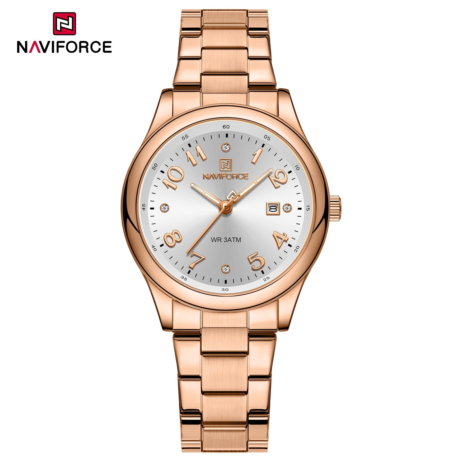 Naviforce Acero Calendario Ref NF5059