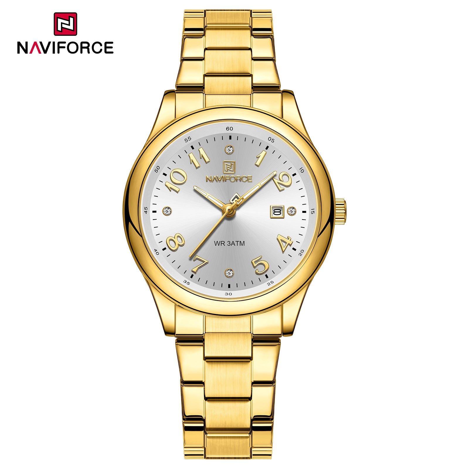 Naviforce Acero Calendario Ref NF5059