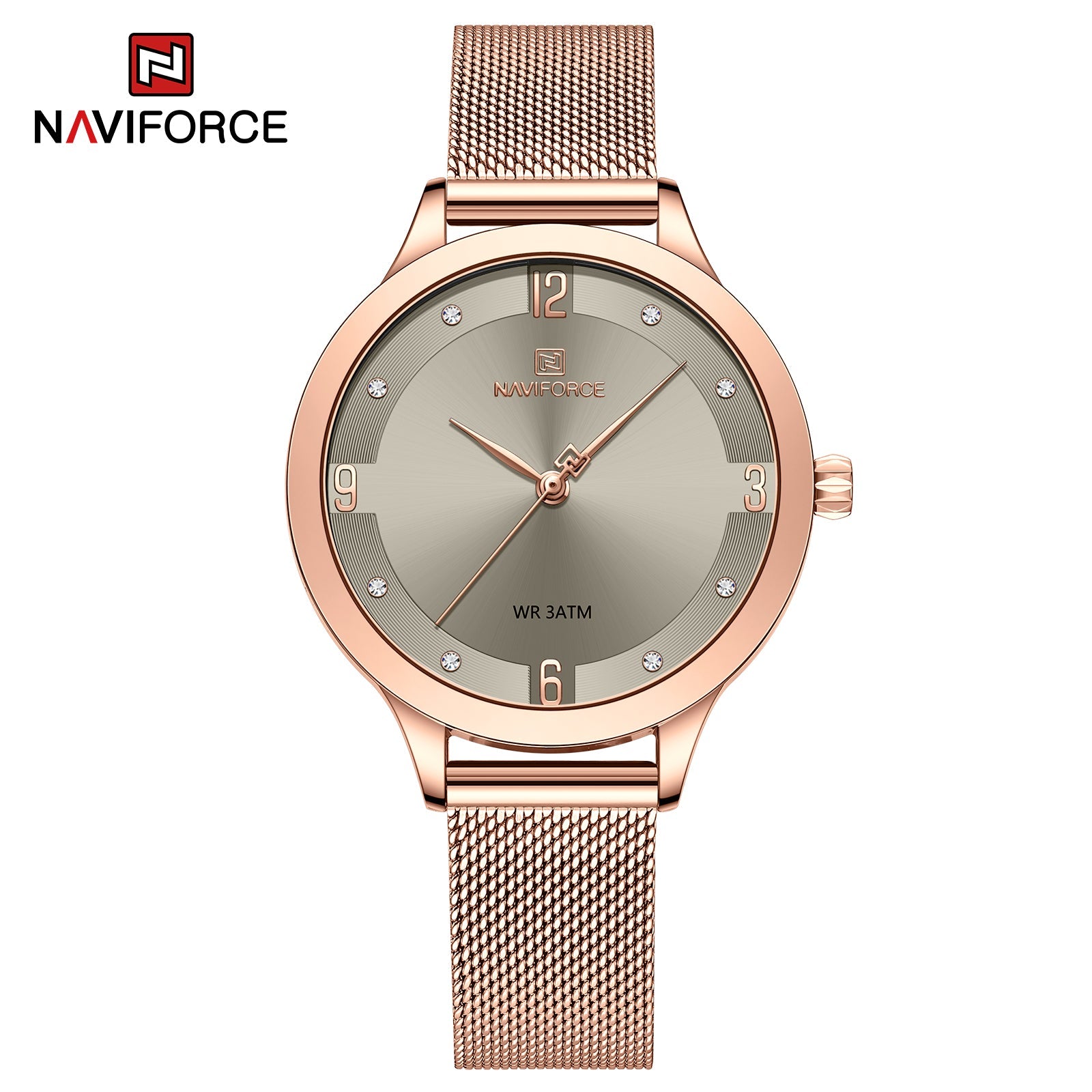 Naviforce Dama Acero Análogo Ref NF5023