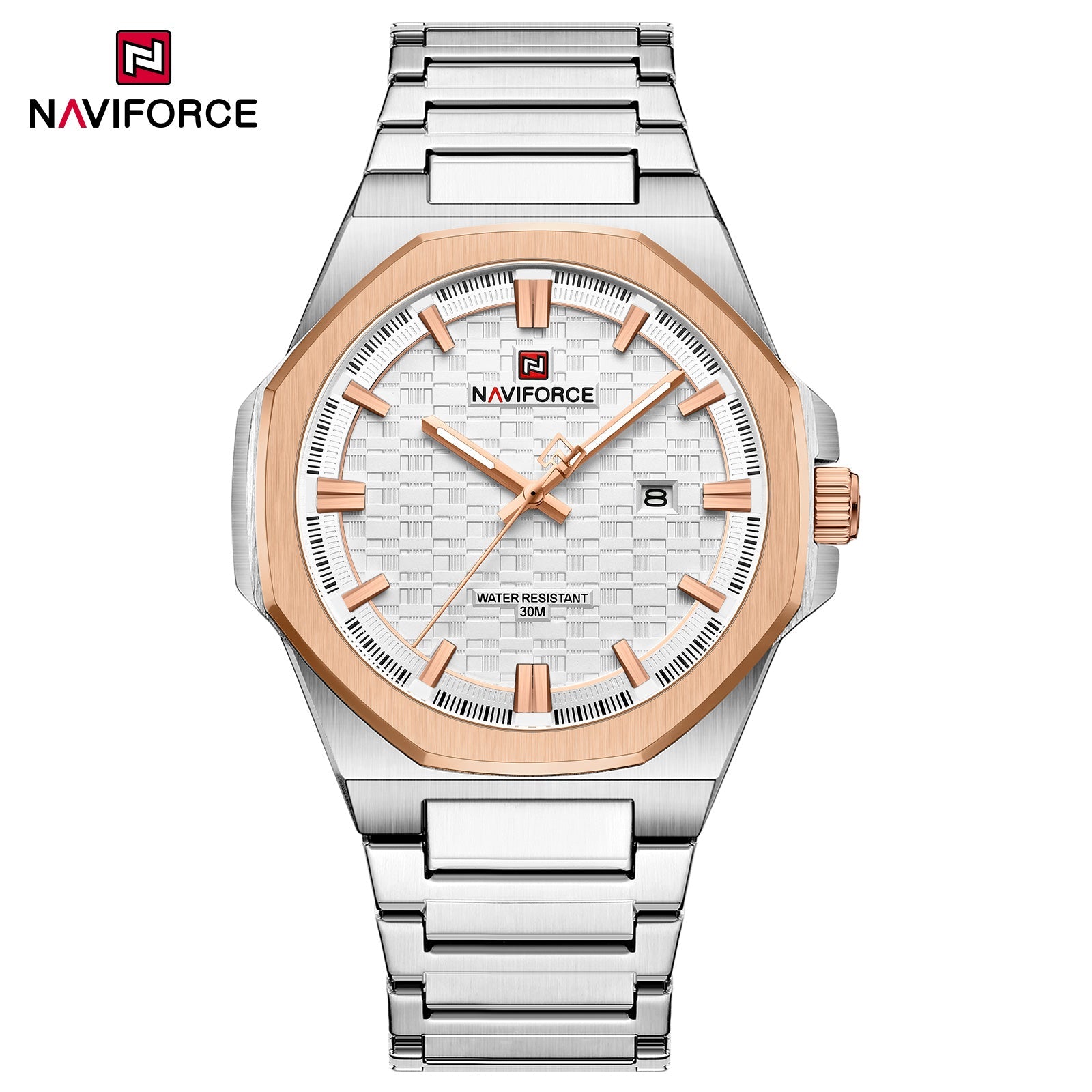 Naviforce Acero Calendario Ref NF9245