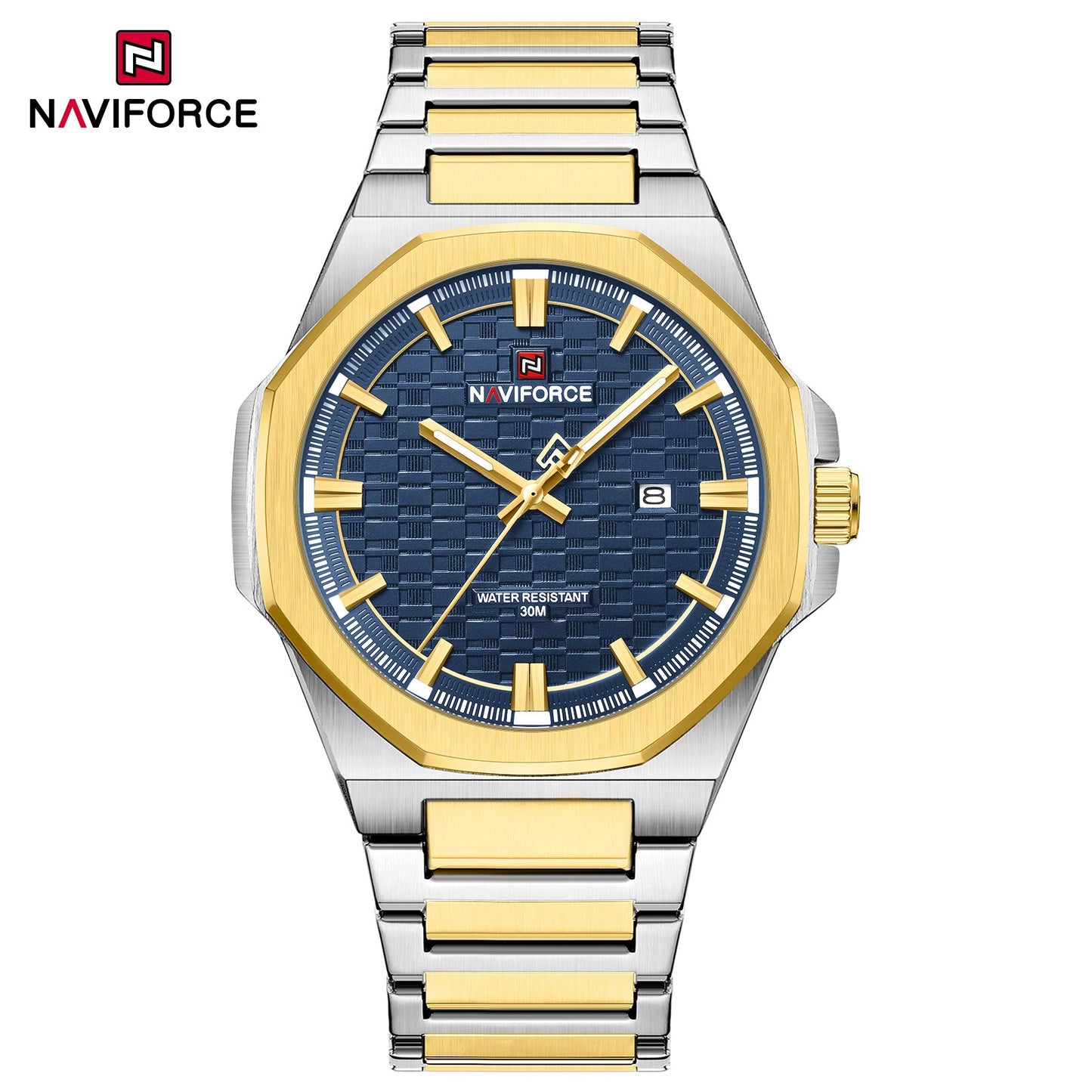 Naviforce Acero Calendario Ref NF9245