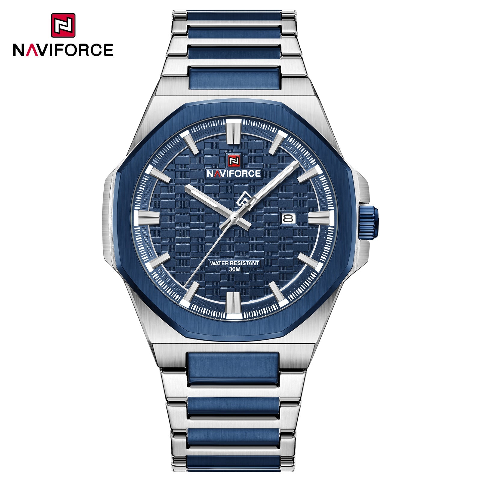Naviforce Acero Calendario Ref NF9245