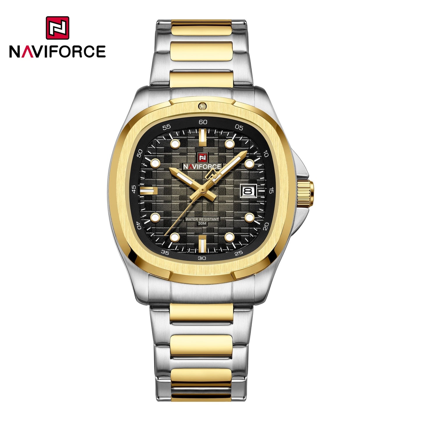 Naviforce Acero Calendario Ref NF9240