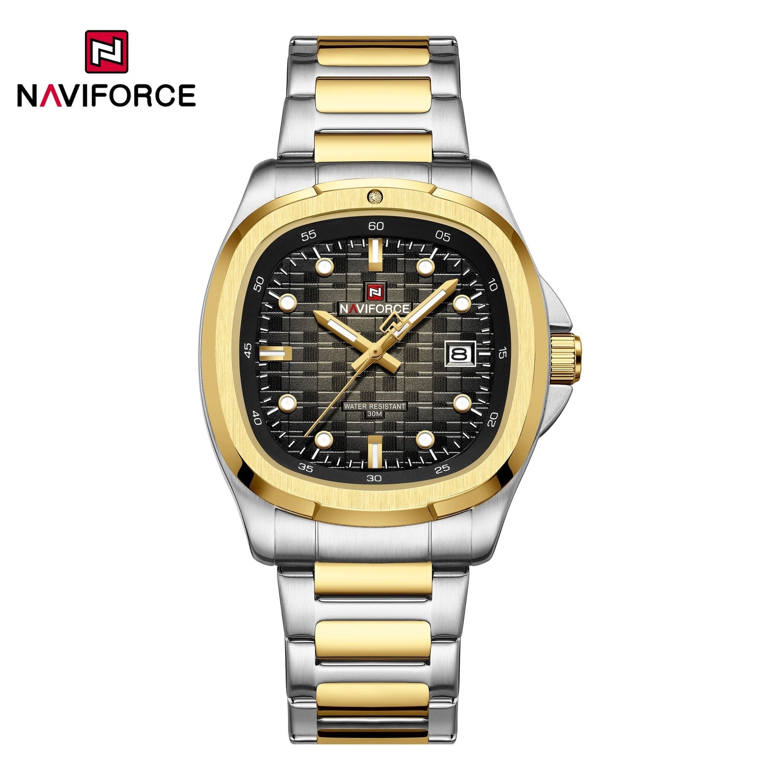 Naviforce Acero Calendario Ref NF9240