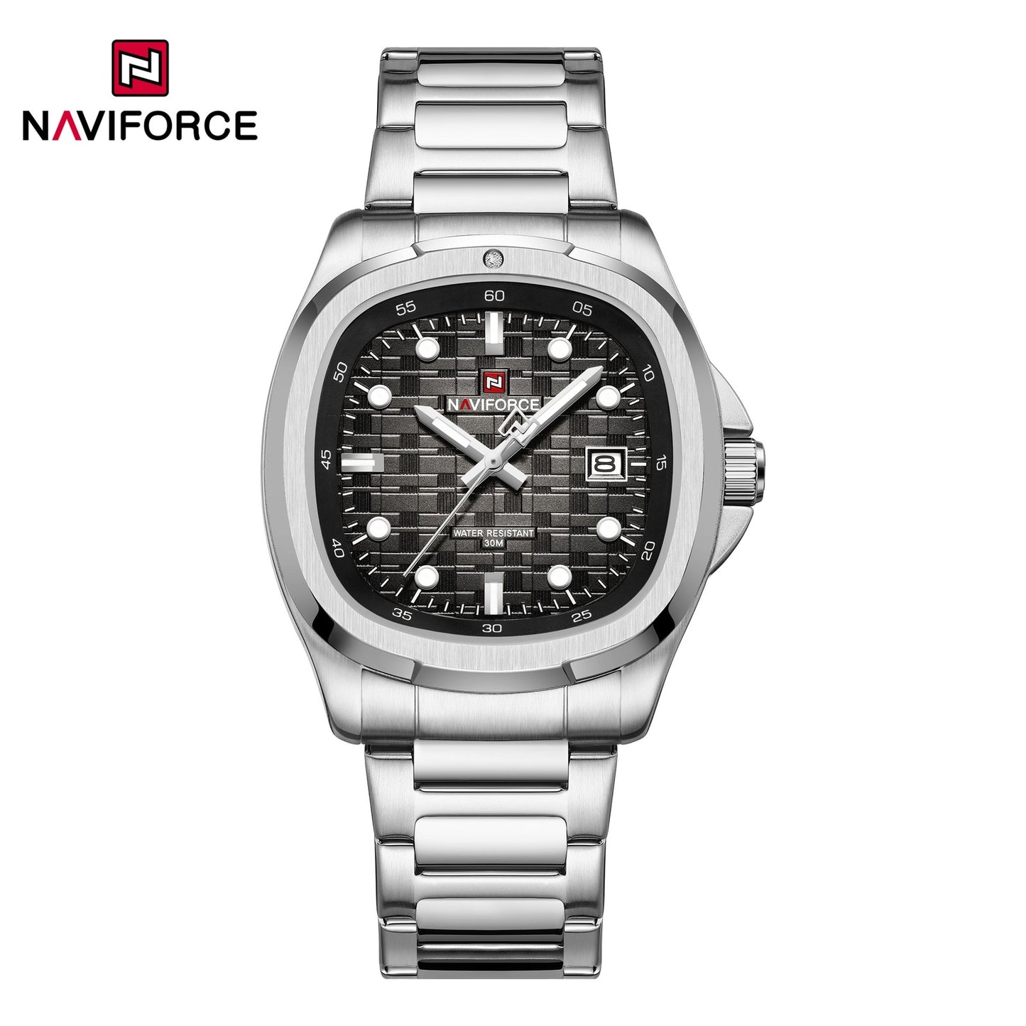 Naviforce Acero Calendario Ref NF9240