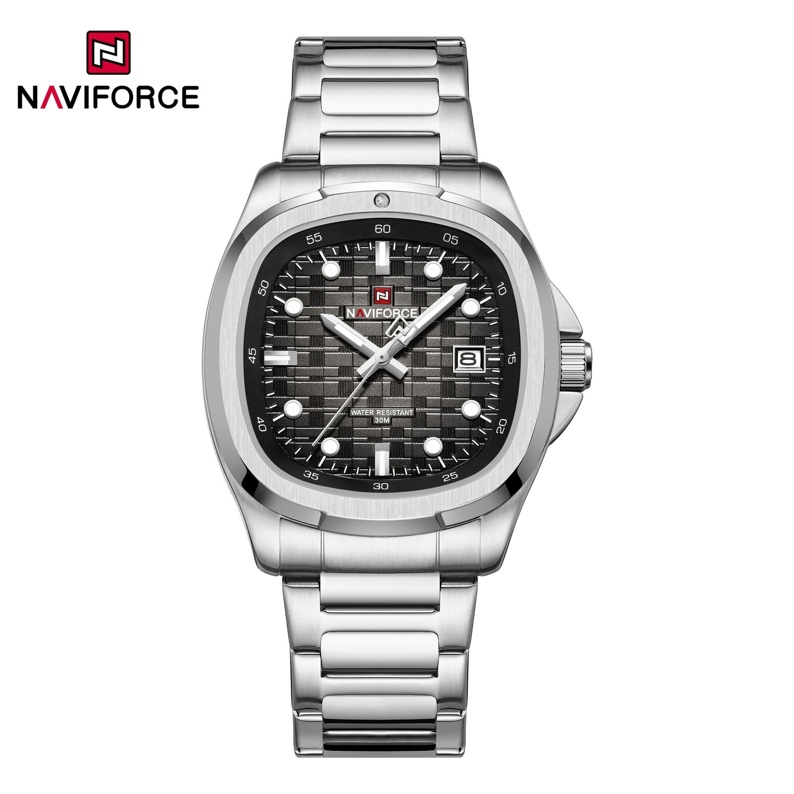 Naviforce Acero Calendario Ref NF9240