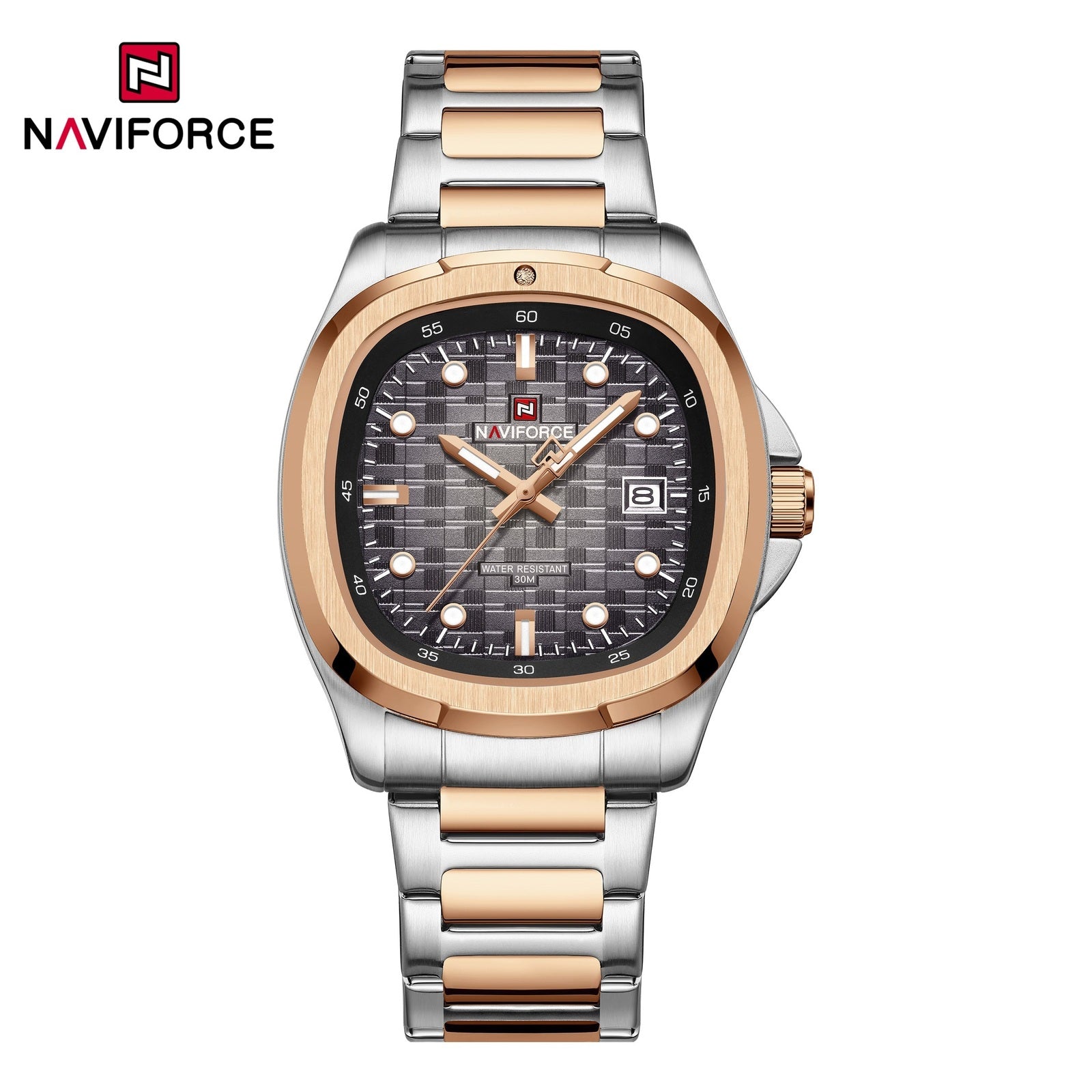 Naviforce Acero Calendario Ref NF9240