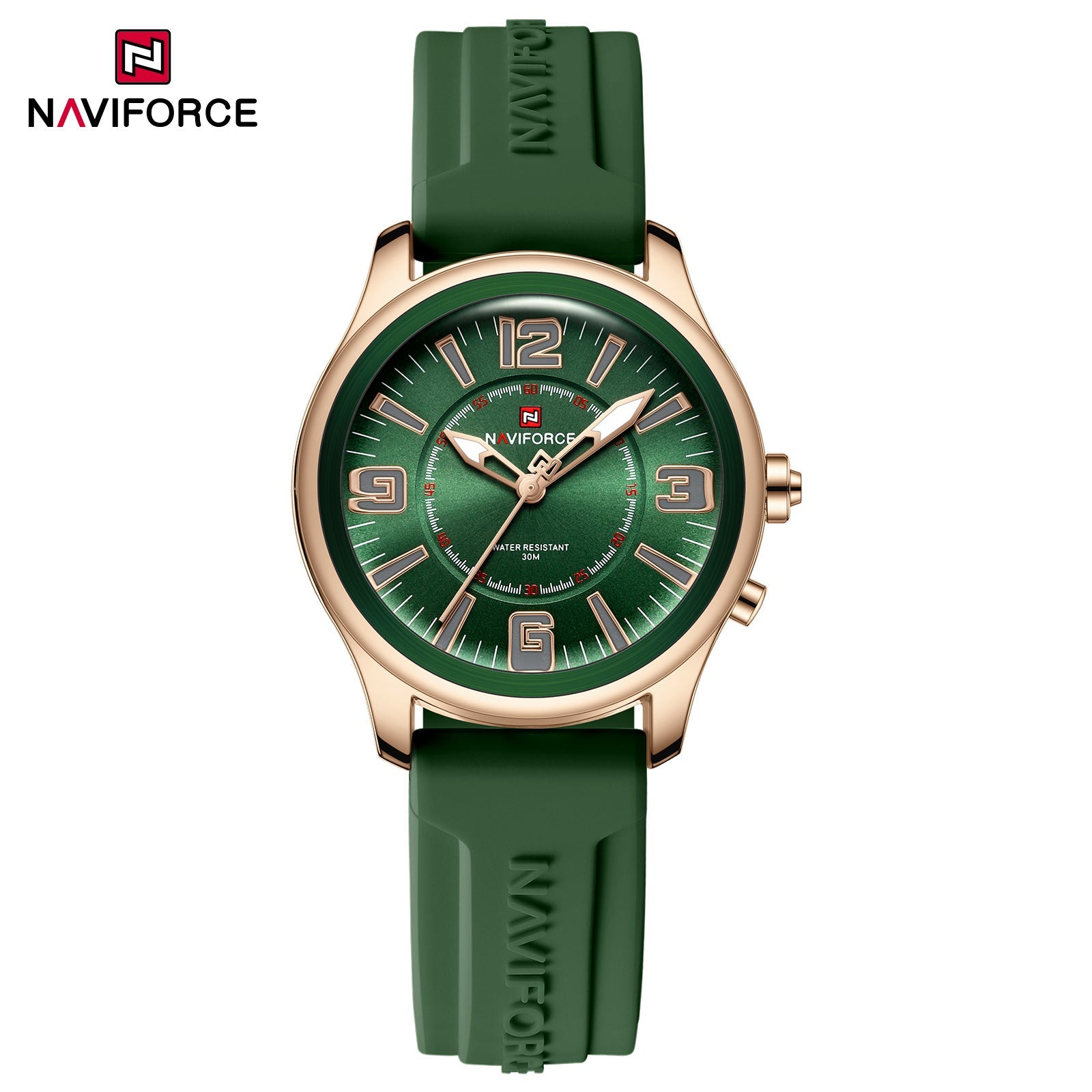 Naviforce Análogo Silicona Ref NF9256G
