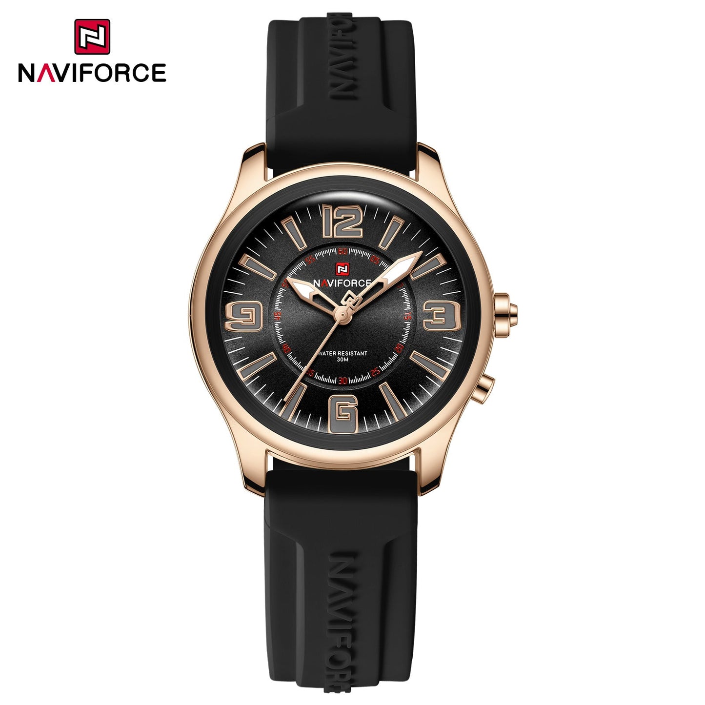 Naviforce Análogo Silicona Ref NF9256G