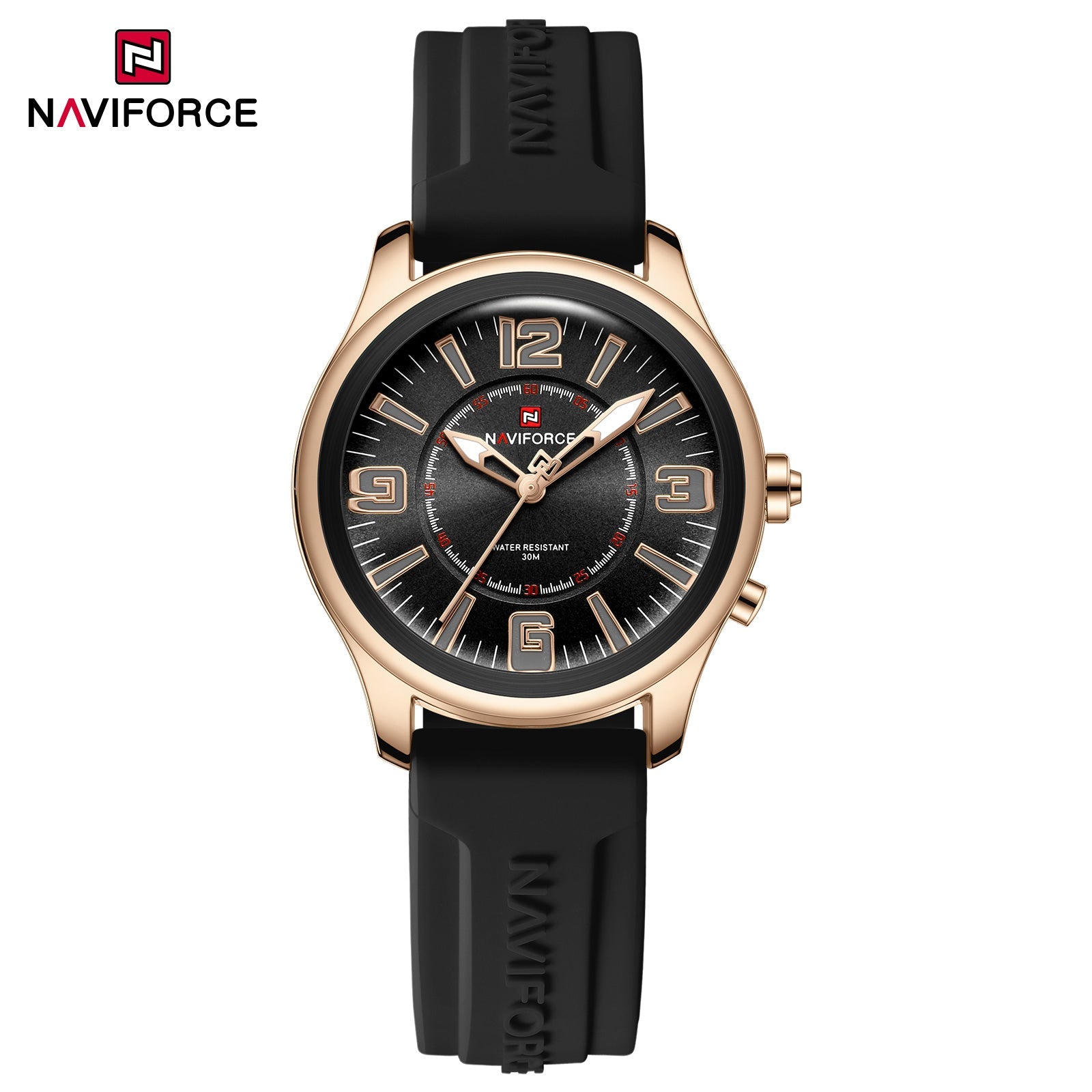Naviforce Análogo Silicona Ref NF9256G