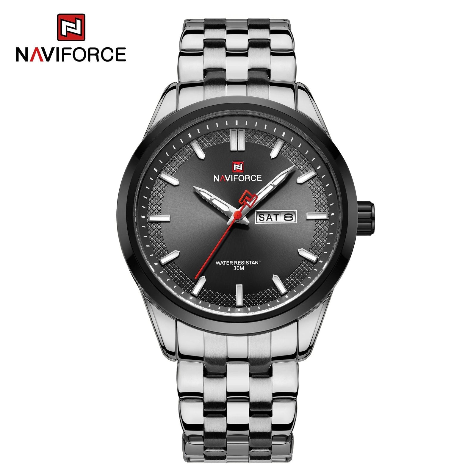 Naviforce Acero Calendario Ref NF9203