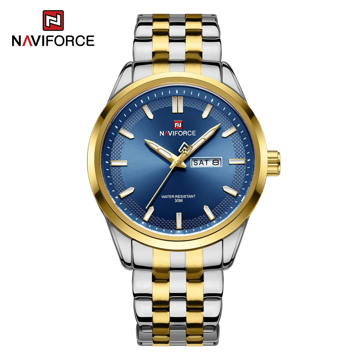 Naviforce Acero Calendario Ref NF9203