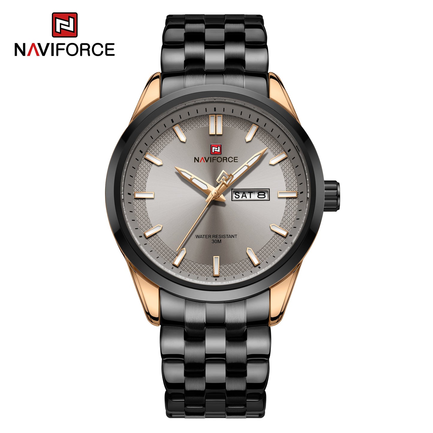 Naviforce Acero Calendario Ref NF9203