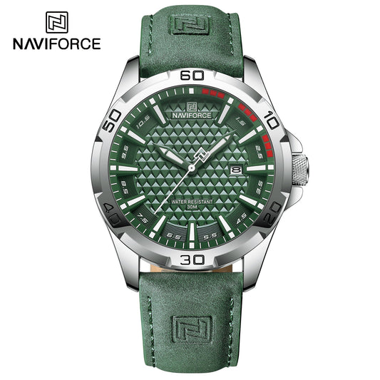 Naviforce Cuero Calendario Analogo Ref NF8023L