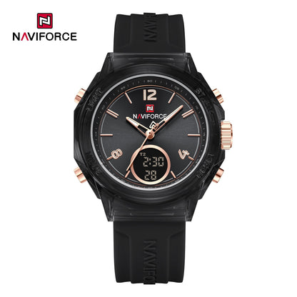 Naviforce Goma Doble Hora Dama Ref Nf7109
