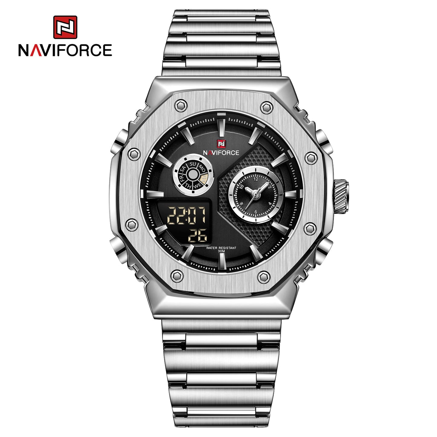 Naviforce Acero Doble Hora Ref NF9216S