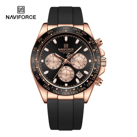 Naviforce Silicona Cronógrafo Ref NF8054