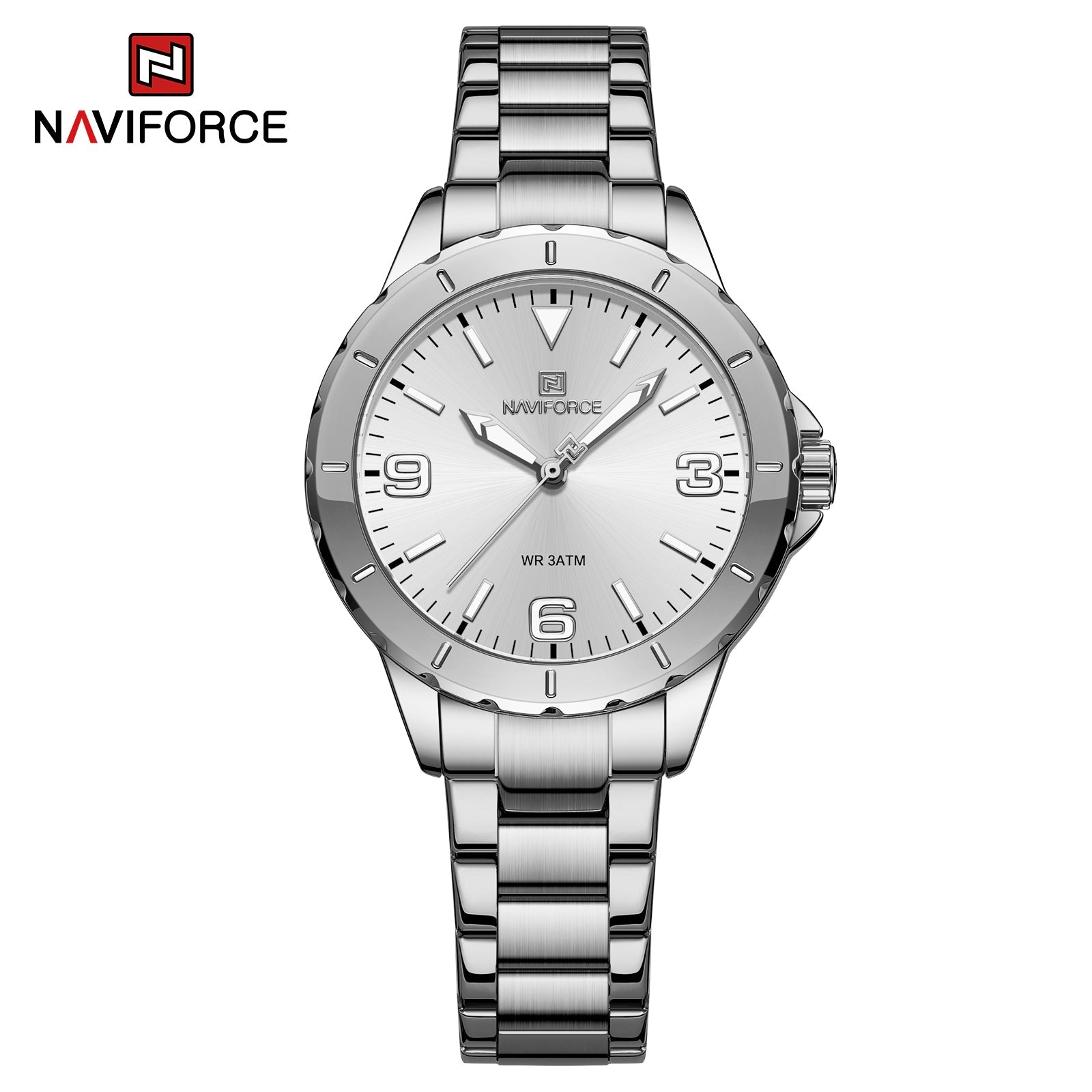 Naviforce Dama Acero Análogo Ref NF5022