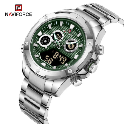 Naviforce Acero Doble Hora Ref NF9217