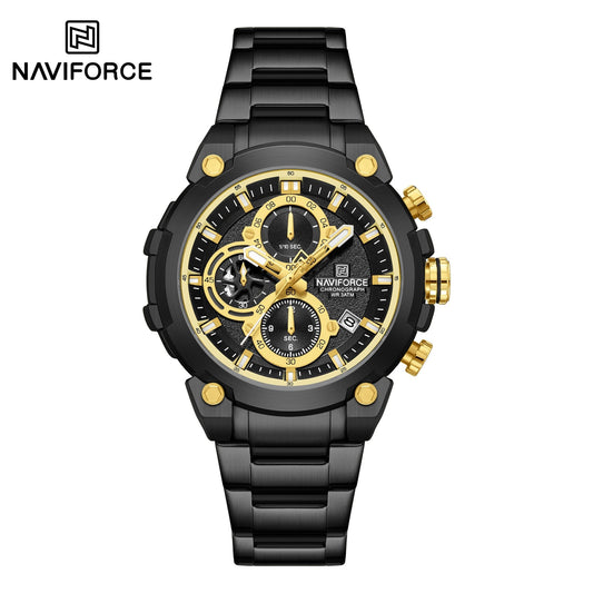 Naviforce Acero Cronografo Funcional Ref NF8071