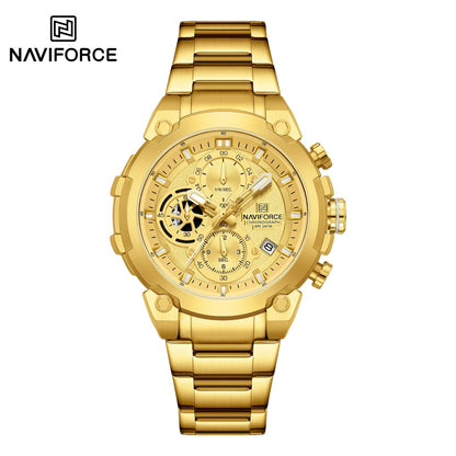 Naviforce Acero Cronografo Funcional Ref NF8071