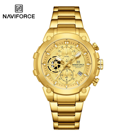 Naviforce Acero Cronografo Funcional Ref NF8071