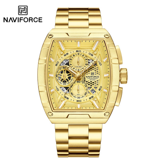 Naviforce Acero Cronógrafo Ref NF8066