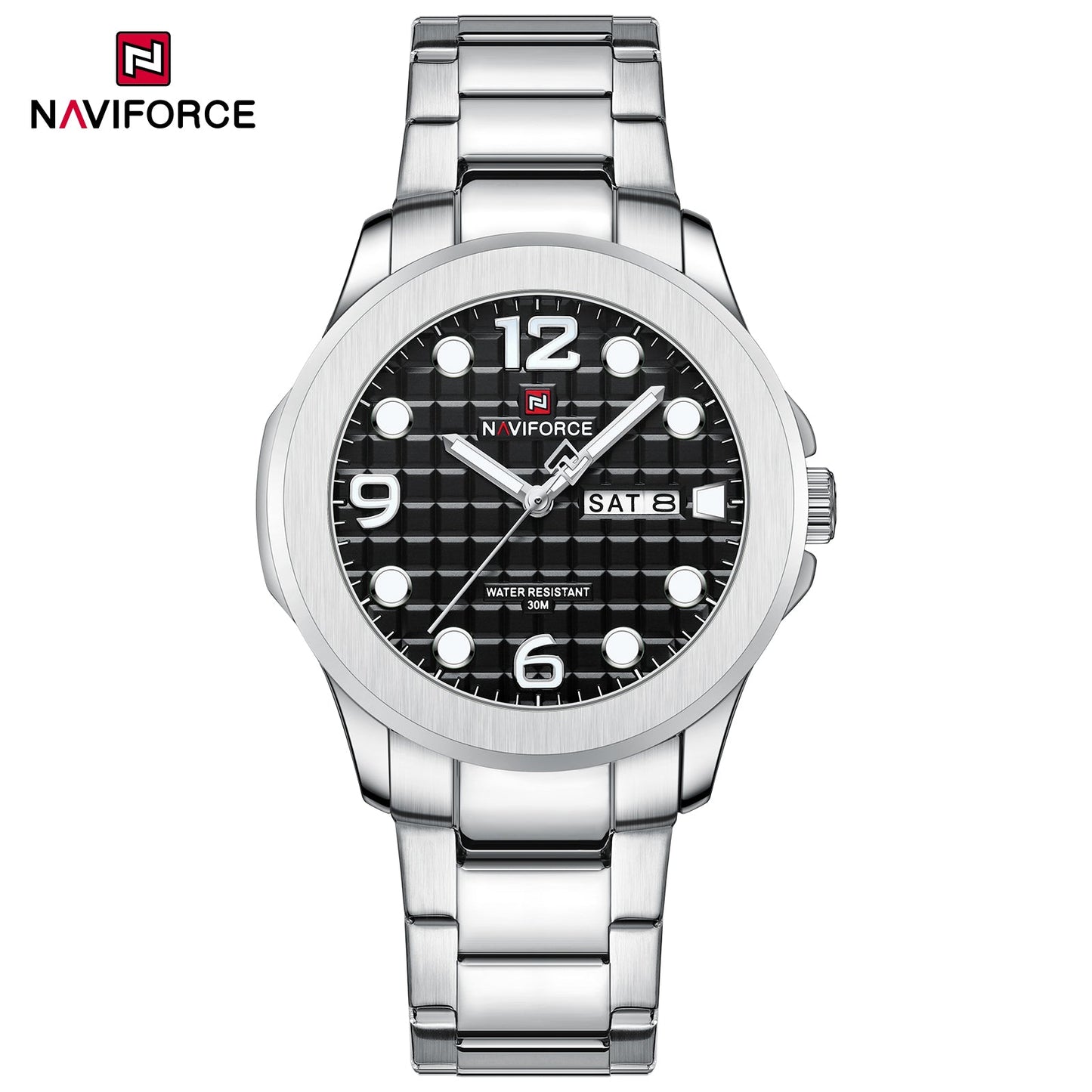 Naviforce Acero Calendario Ref NF9244