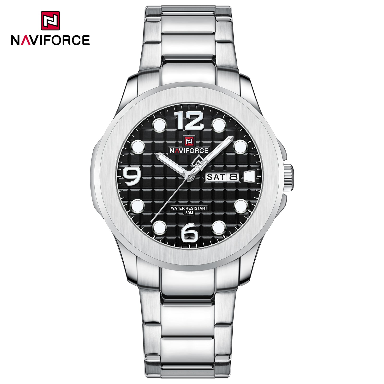 Naviforce Acero Calendario Ref NF9244