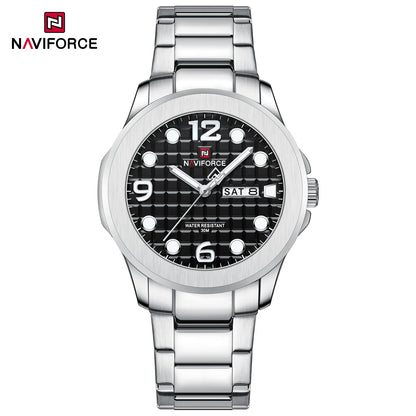 Naviforce Acero Calendario Ref NF9244